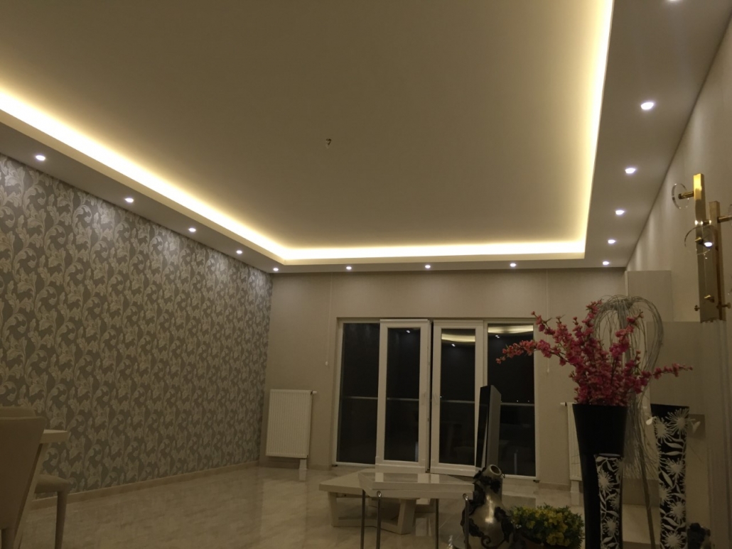 Spot Işık Tavan Uygulaması